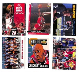 Michael Jordan 6 Card Lot NBA Chicago Bulls Upper Deck, Skybox, All-Star, Hoops - Picture 1 of 1