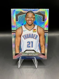 Andre Roberson #187 2019-20 Prizm Silver Holo Prizm Oklahoma City Thunder - Picture 1 of 2