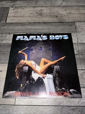 Mama’s Boys - Power & Passion - 12” Vinyl Record 2xLP - 1985 Jive UK w/Pic Disc - Image 1 of 4