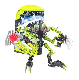 LEGO Bionicle : Gorast 8695 (w/ Canister & 2 Bullets)
