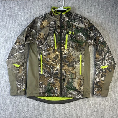 Under Armour Scent Control Infrared Storm2 Softshell Camo Jacket Realtree Small - Image 1 of 4