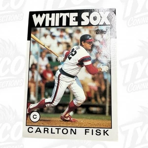 1986 Topps Super Carlton Fisk Baseballkarte #23 OVERSIZED - Bild 1 von 2