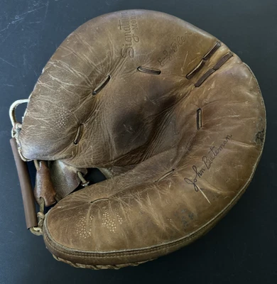Vintage Spaulding John Bateman Signature Model Catcher Mitt- Colt 45's, Astros - Image 1 of 3