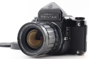[ N MINT ] Pentax 6x7 67 Eye Level Medium Format Camera  T 75mm f4.5 From JAPAN - Picture 1 of 18