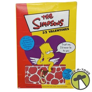 The Simpsons 32 Valentines Fold & Seal Cards 2001 Paper Magic Group New - Picture 1 of 7
