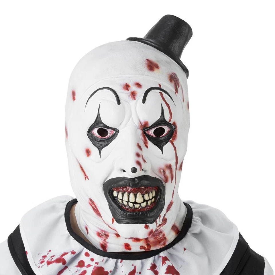 Maschera Art Terrifier in lattice uomo clown horror - Immagine 1 di 1