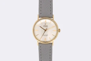 Omega Seamaster DeVille LL6590-1 14K Gelbgold 34mm Uhr - Bild 1 von 6