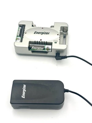 Energizer Universal Battery Charger with AC Adapter – AA AAA C D 9V – Tested - Image 1 of 4