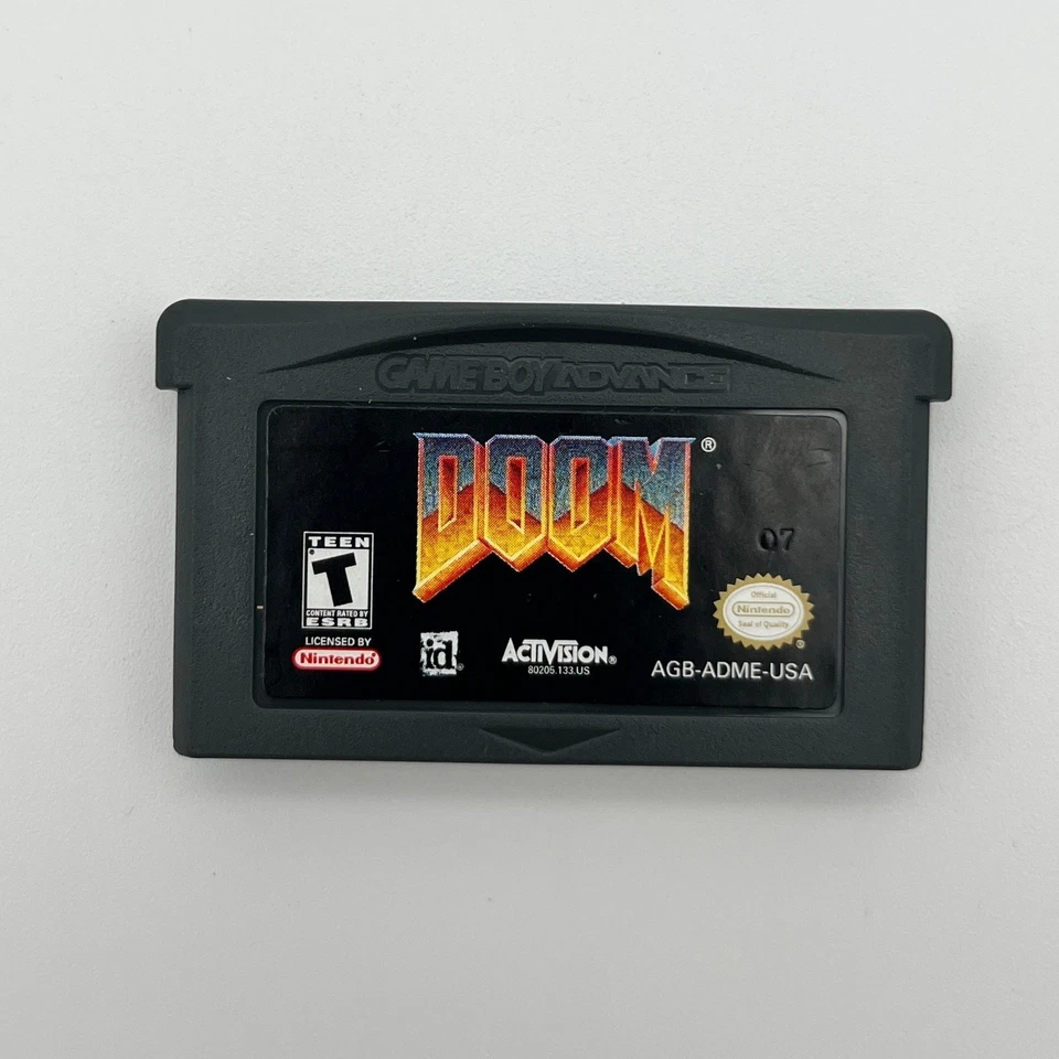 Doom (Nintendo Gameboy Advance, 2001) Cartridge Only Tested Authentic - Image 1 of 2