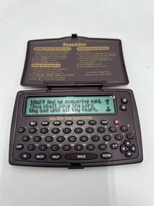 Franklin Electronic Holy Bible King James Version KJV-450 NEU ohne Verpackung - Bild 1 von 3