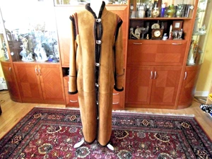 VINTAGE CINDY SPOLEK SHEARLING SURDE WOMAN MANTEL GRÖSSE 12 / M - Bild 1 von 14
