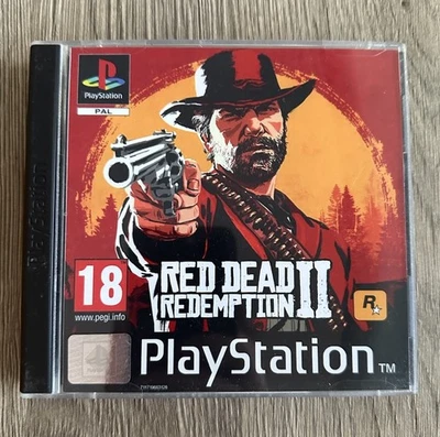 Red Dead Redemption 2 - PS1 Style Case Only - No Game - Image 1 of 4