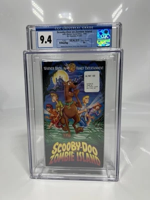 VHS (1998) - Scooby-Doo on Zombie Island - Brand New Sealed Slipcover - CGC 9.4 - Image 1 of 4