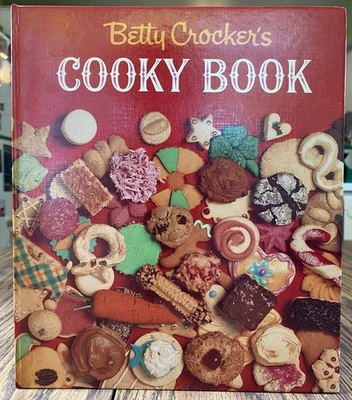 Betty Crocker's Cooky Book 1963 Edition 2002 Reproduction Christmas Holiday Foto 1 de 4