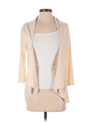 Cárdigan Banana Republic para mujer marfil seda XS Foto 1 de 2