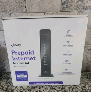 NIB Unopened Xfinity Prepaid Internet Modem Kit - Picture 1 of 9