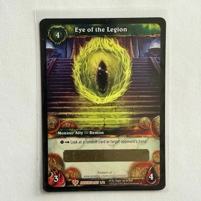 World of Warcraft TCG | Eye of the Legion | Unused Loot Card (Pet) Warcraft TCG - Image 1 of 2
