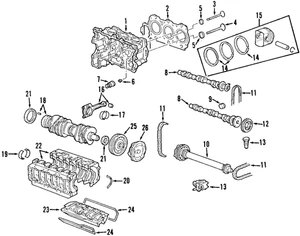 One New Genuine Engine Crankshaft Main Bearing 99610113162 for Porsche Boxster - Foto 1 di 1