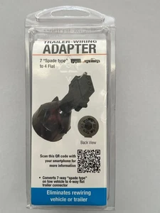 U-Haul 7-Way RV Round To 4-Way Flat Adapter – Product #14481 - Picture 1 of 2