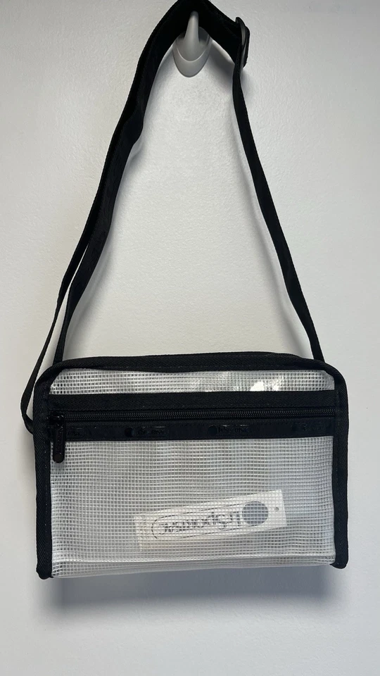 BOLSO BANDOLERA LESPORTSAC GABRIELLE EAST WEST BOX BLANCO TRANSPARENTE Foto 1 de 4
