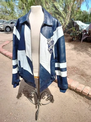 RocaWear Leather Jacket XL 90s hip-hop Roca Wear XL Scuffs Race to Glory Winners - Image 1 of 4