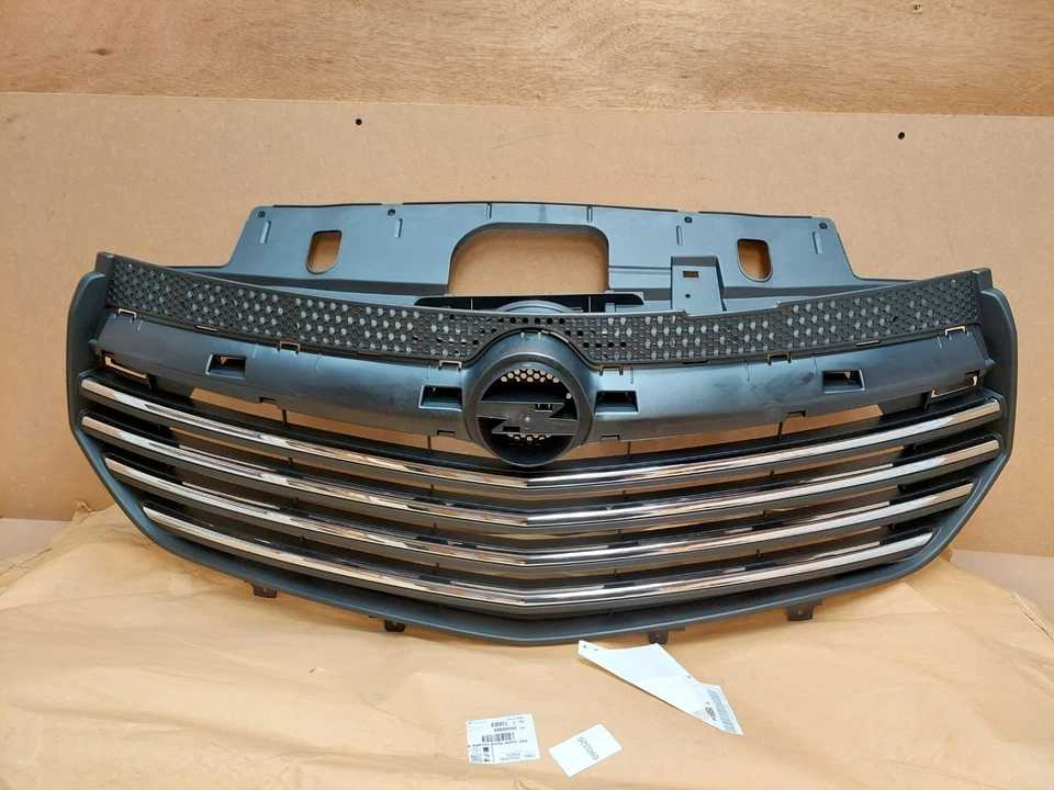 Vauxhall Vivaro B X82 Front Upper Radiator Grill 93450928 2014-2019 Genuine - Image 1 of 4