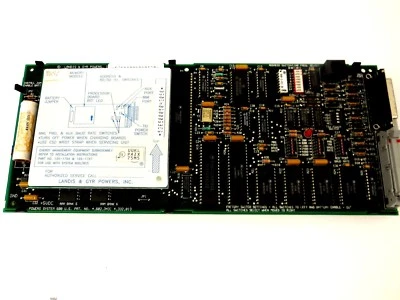 USED LANDIS & GYR POWERS 53641004040130 PC BOARD  - Image 1 of 3