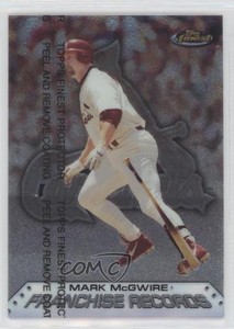 1999 Topps Finest Franchise Records Mark McGwire #FR3