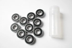 Rodamientos de bolas de goma doble sellado KCR King Cobra 12x28x8 mm x 10 piezas - 6001-2RS - Imagen 1 de 1