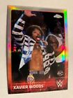 Xavier woods 2015 topps chrome rookie refractor paralel wrestling card see scans