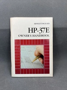 Manual del propietario y guía de programación HP-37E - Imagen 1 de 3
