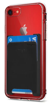 Ringke [Portatarjetas Ranura] 3M Adhesivo Minimalista Delgado Rígido Premium Estuche Billetera Foto 1 de 4