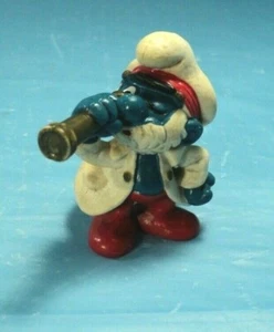 Vintage 1981 Smurf Peyo Papa Smurf Ship Captain Sailor. - Picture 1 of 3
