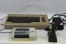 Commodore 64 C64 Computer and Accessories - Turns on to start up screen