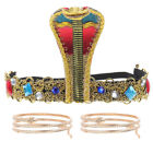  Snake Headband Bracelet Metal Miss Bride Clothes Girls Earrings