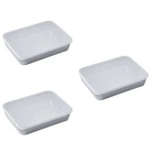 Set of 3 Backgeschirr Bequemes Backblech Bäckerei Serviertablett - Bild 1 von 12