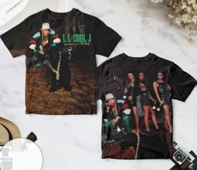 LL Cool J Walking With A Panther Album Cover AOP 3D T-Shirt - image 1 of 4