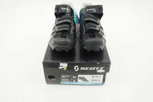 New! Scott Women's Mountain Bike Comp Lady Shoes Size EU 37 US 6 Black Gloss - Picture 1 of 8