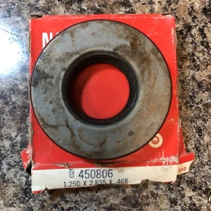 National 470806/old 450806 Oil Seal - 2.835" OD X 1.250" ID X 0.468" Wide F+S! - Picture 1 of 5