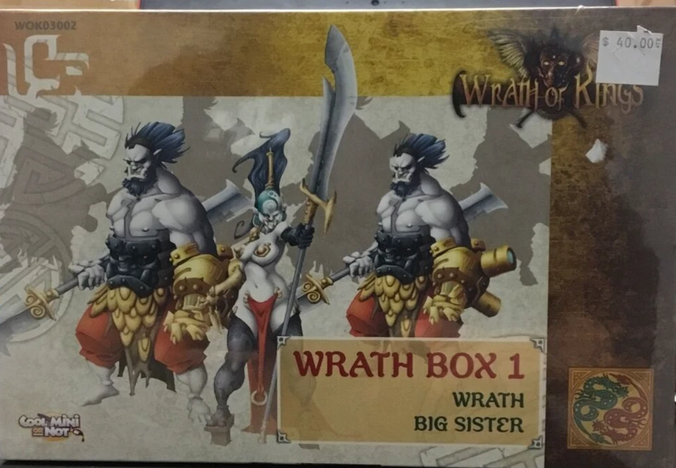 Wrath of Kings - House Shael Han - Wrath Box 1 - CMON - New - Sealed - Image 1 of 1