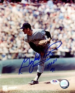Gaylord Perry autographed signed inscribed 8x10 photo San Francisco Giants PSA - Picture 1 of 1