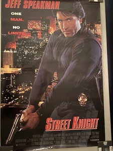 Street Knight Movie Poster - Jeff Speakman - 40 x 27. Rolled - Picture 1 of 1