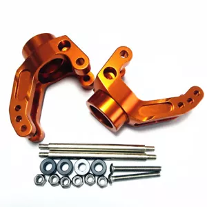 Portahubos trasero de alta resistencia naranja de aluminio para HPI Savage XL Flux X 4,6 - Imagen 1 de 5