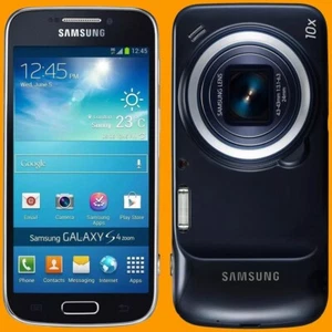 Samsung Galaxy S4 zoom SM-C101 C1010 Black 16MP 10x 4.3" 3G Android Smartphone - Picture 1 of 21