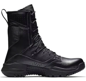 NEW Mens 12.5 Nike AO7507-001 SFB Field 2 8” Black Tactical Combat Boots - Picture 1 of 6