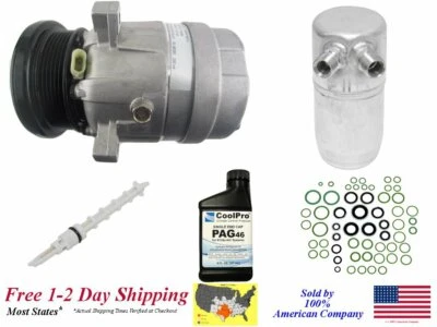 New A/C AC Compressor Kit for 1996-1997 GMC Sonoma 2.2L Foto 1 de 4