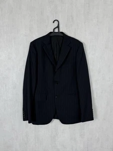 Comme Des Garcons Homme Deux Men’s 3 Buttons Wool Blazer Jacket Size M - Picture 1 of 18