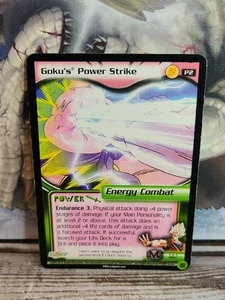Goku’s Power Strike Non-foil Rare P2 DBZ Score Promo LIMITED DRAGON BALL Z CCG - Picture 1 of 3