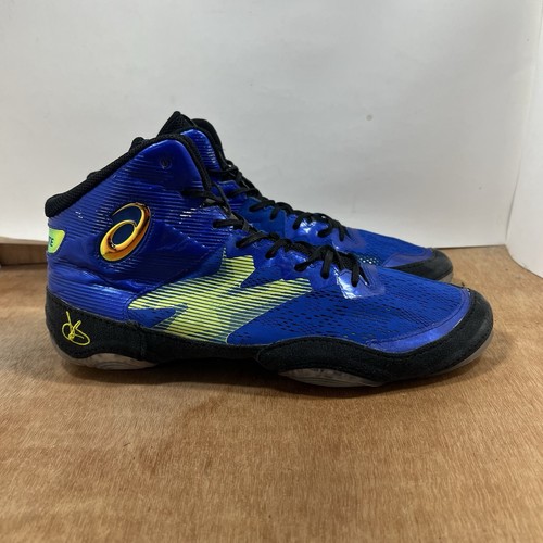Scarpe da wrestling Asics JB Elite IV uomo taglia 12 blu nero