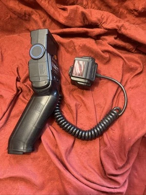 Quantaray QB-6500A Electronic Flash W/ Dedicated Off Camera Cord Cleaned Tested - Image 1 of 4
